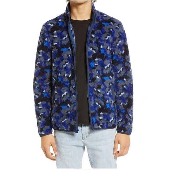 Nordstrom x Cristina Martinez Gender Inclusive High Pile Fleece Jacket Small NEW - Picture 2 of 16